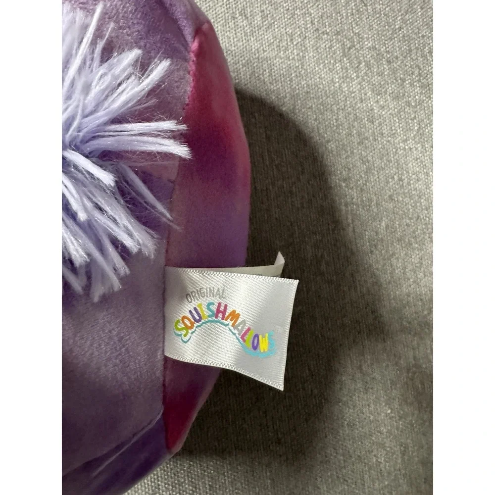 Original Squishmallows 2021 Lola The Skiing Holiday Unicorn